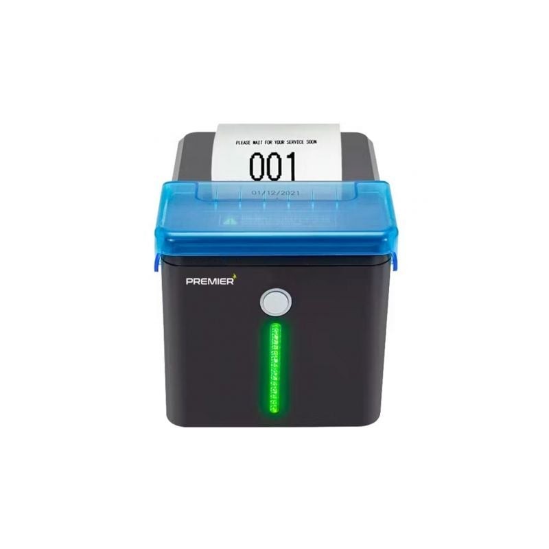 Impresora de tickets premier itp-85 beeper/ térmica/ ancho papel 80mm/ usb-ethernet-wifi/ negra